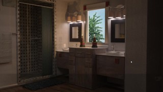 CHUBBY HOLIDAYS - FUCK YOUR stepsisters FRIEND ON THE BATHROOM (2/5)