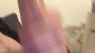 Big Thick Dick Getting Off! First Video!