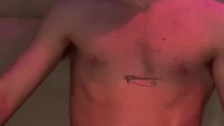 Teen twink cums