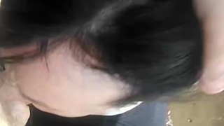 ТРАХНУЛ В РОТ НА БАЛКОНЕ СВОДНУЮ СЕСТРУ ПОКА НИКТО НЕ ВИДИТ НАС