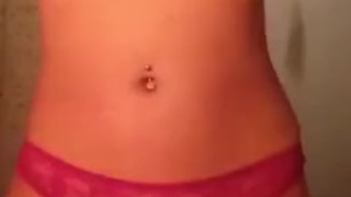 Sexy haciendo strip tease