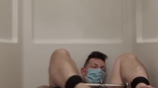 Ginger plugged and sounded in restraints until I cum