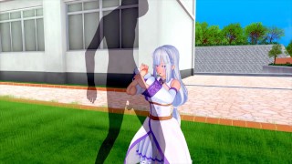Re:Zero Emilia 3D HENTAI