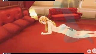 [CM3D2] - Sword Art Online Hentai, Private Session With Asuna Yuuki