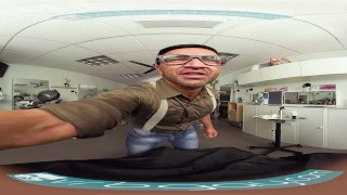 VRB GAY Extra Services At Your Favorite Barber VR Porn