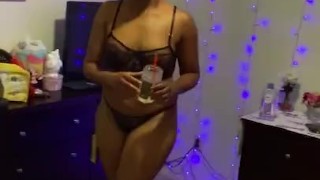 Getting ready for the show 