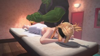 Orc+Elf Sex Massage [3D, 4K, 60FPS, Uncensored]