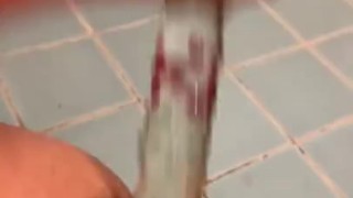 cute little pussy got a new toy 
