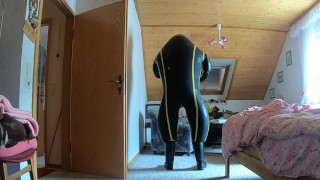 Miater Blowup - Inflatable Cyborg Suit overinflated