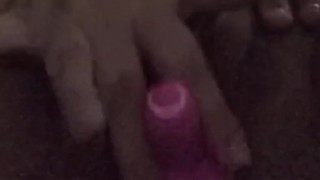Quick toy masturbation!!