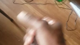 She like when I cum on her tits