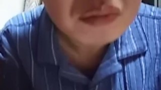 Putting pens in anus