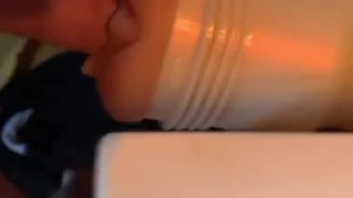 Fucking my fleshlight 