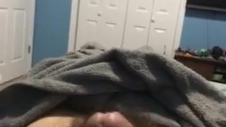 Jerking off with lotion 