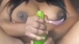 She send me a video fuck herself
