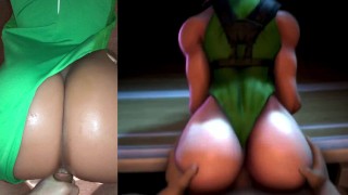 Exploring Cammy White's Ass