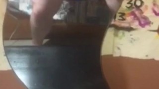 Horny as Fuck, Ass to Mouth with my dildos with huge & a slow motion at the end too.
