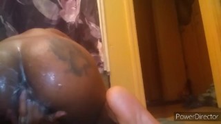 She loves to masturbate her creamy pussy