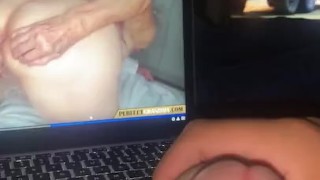 Cumshot with a side of James may