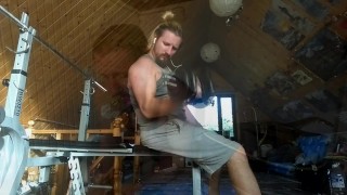 JV#10: playing guitar, singing, working out and jerking off to my friend's ex-wife!