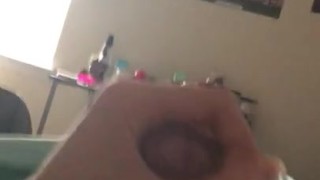 Using my tranny dick for you