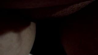 Pissing in toilet 