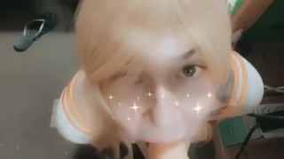 Sailor Venus POV Blowjob and Titty Fuck