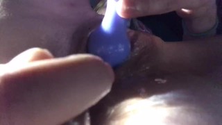 Masturbating beauty