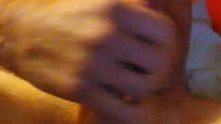 Older guy jacking it....