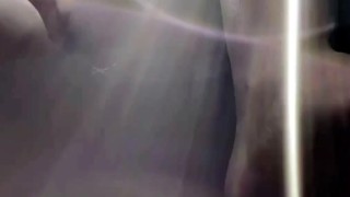 rubbing my meaty pussy creamy