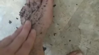 Dirty Daddy Dirty Girl Roleplay: Feet Filthy from the Garden, Dirty Talk Foot