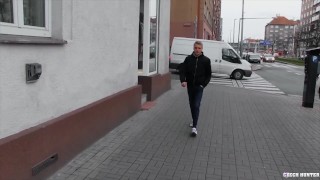 CZECH HUNTER 528 - Czech Hunter Seduces A Straight Male With Money And Fucks Him Hard