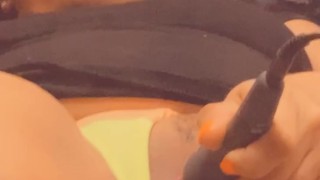 Closet Orgasm Teaser - Move those panties over to the side and make me cum!