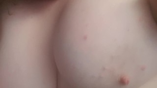 Early morning titty rubs