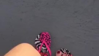 @tici_feet IG tici feet tici_feet walking in the house