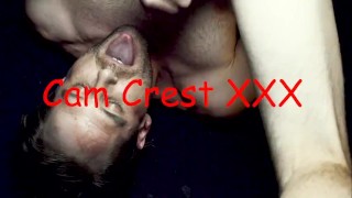 Cam Crest gets a slo-mo self-facial