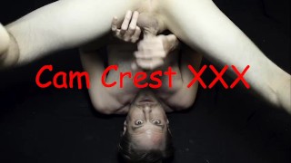 Cam Crest gets a slo-mo self-facial