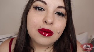Tempting You with Toxic Red Kisses - Lipstick Fetish Mesmerize - PREVIEW - Sydney Screams