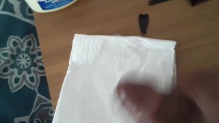 Solo male cumshot