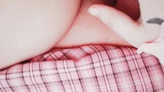 Kawaii whore fucks herself with her toys