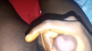 Black dick cum shot
