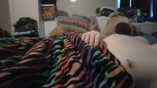 POV: Your Partner Just s Next To You. Cuddles Up With Stuffed Animal Naked And Snores Cutely