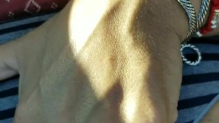 Car orgasm in public mmmmmm