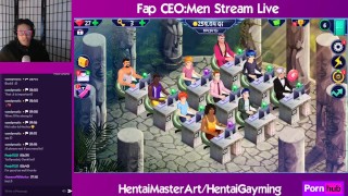 Gamer Boner! Fap CEO: Men's Stream #9 W/HentaiGayming