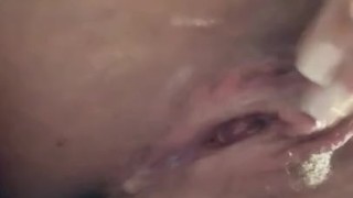 Sexy female masturbation with orgasm