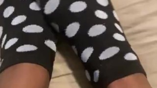 Teen Sweaty Socks Up Close ASMR