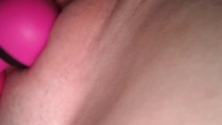 Ex boyfriends cum drips from my throbbing pussy 