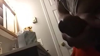 *Quiet* Snuck Away To Bust A Huge Load (Cumshot At The End)