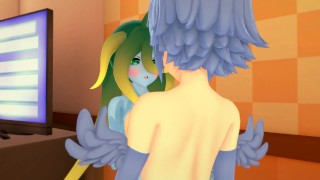 3D Hentai)(Lesbian)(Monster Musume) Slime x Harpy Papi - Free Porn Videos -  YouPorn