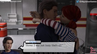 Pandora's Box #15: Mother-in-law makes him cum in the shower, ass eating (HD gameplay)
